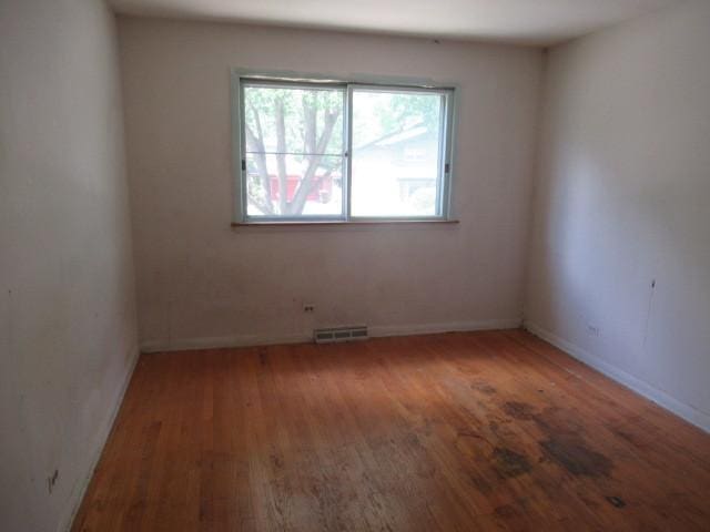 3636 Elm Ct, Flossmoor, IL 60422 - spare room with wood finished floors and baseboards