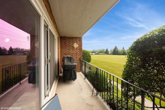 15722 Deerfield Ct Unit S-1, Orland Park, IL 60462 - balcony featuring grilling area