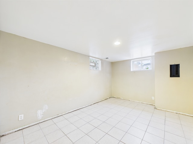 4931 S Knox Ave, Chicago, IL 60632 - below grade area with electric panel and recessed lighting