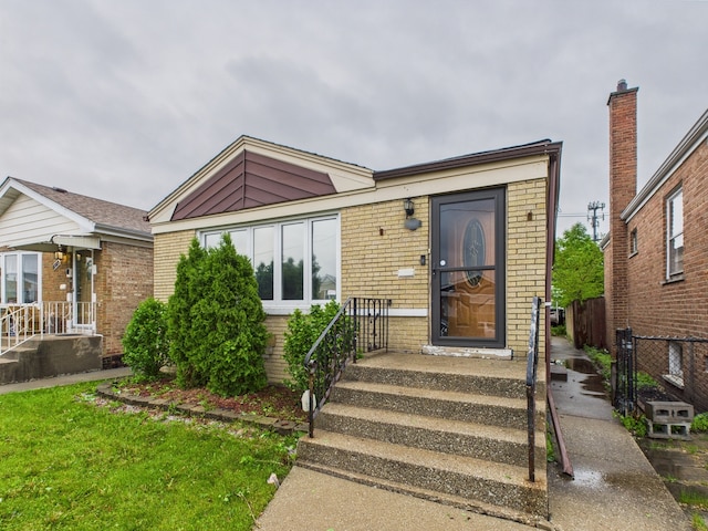 4931 S Knox Ave, Chicago, IL 60632 - view of front facade with brick siding
