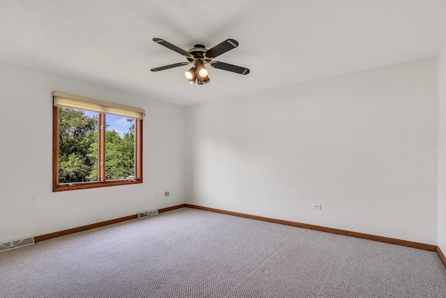 12976 W 21st St, Wadsworth, IL 60083 - unfurnished room with carpet floors and a ceiling fan