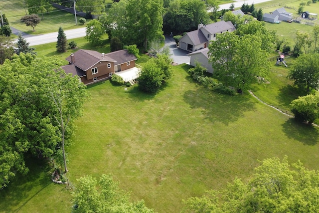 12976 W 21st St, Wadsworth, IL 60083 - aerial view of property and surrounding area
