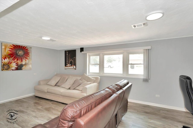 14727 Central Park Ave, Midlothian, IL 60445 - living area featuring wood finished floors and baseboards