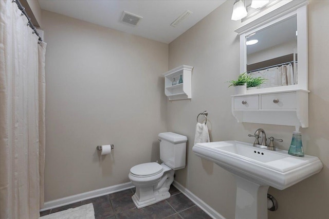 13907 W Big Run Ln, Homer Glen, IL 60491 - full bathroom with toilet and tile patterned flooring