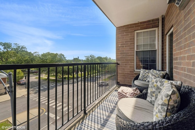 5862 N Lincoln Ave Unit 3A, Chicago, IL 60659 - view of balcony