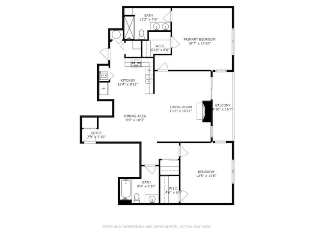 5862 N Lincoln Ave Unit 3A, Chicago, IL 60659 - view of floor plan / room layout