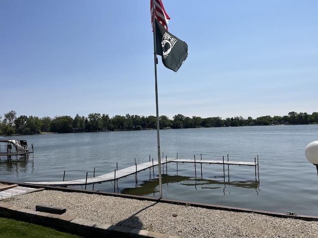 1905 E Grand Ave, Lindenhurst, IL 60046 - dock area featuring a water view