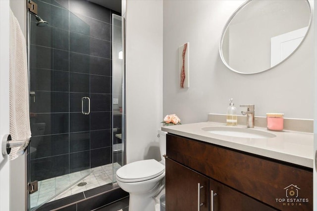3800 N Christiana Ave, Chicago, IL 60618 - full bathroom with vanity and a stall shower