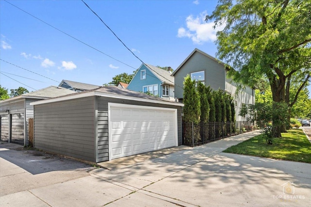 3800 N Christiana Ave, Chicago, IL 60618 - view of detached garage