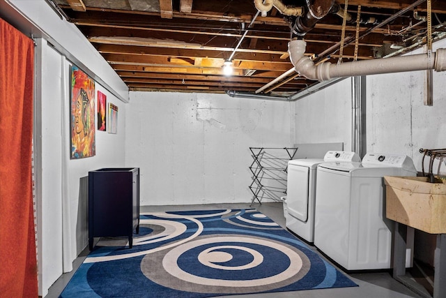 4606 Willow Ln, Mchenry, IL 60050 - washroom with separate washer and dryer