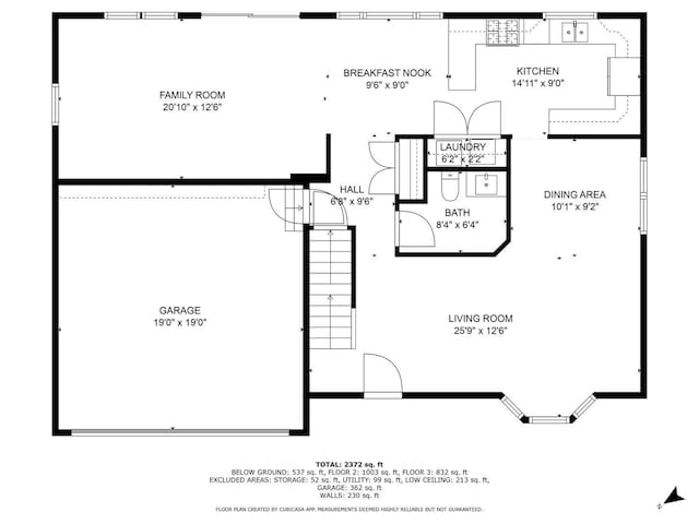 987 Split Rail Dr, Carol Stream, IL 60188 - view of floor plan / room layout