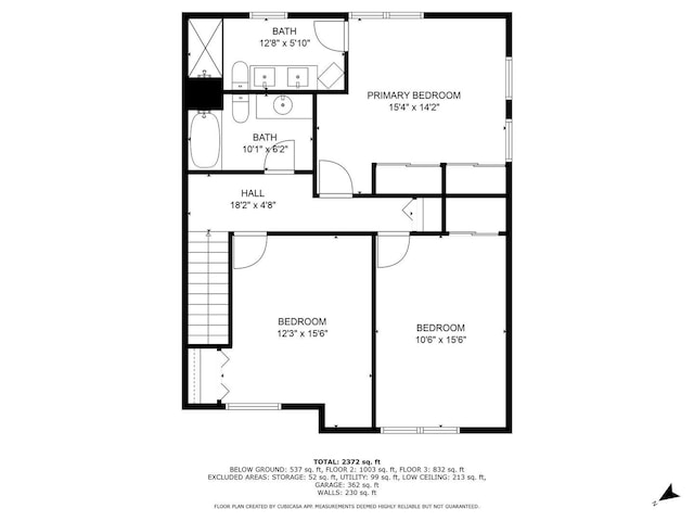 987 Split Rail Dr, Carol Stream, IL 60188 - view of floor plan / room layout