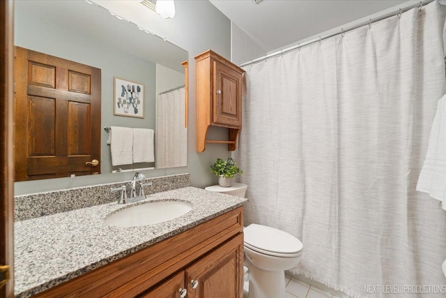 1054 Maple Ln, Batavia, IL 60510 - full bathroom featuring vanity and tile patterned floors