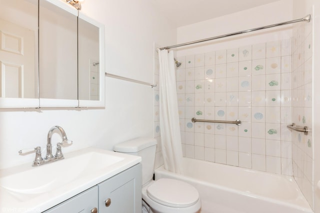 7268 W Thorndale Ave Unit 8A, Chicago, IL 60631 - bathroom with vanity and shower / bathtub combination with curtain