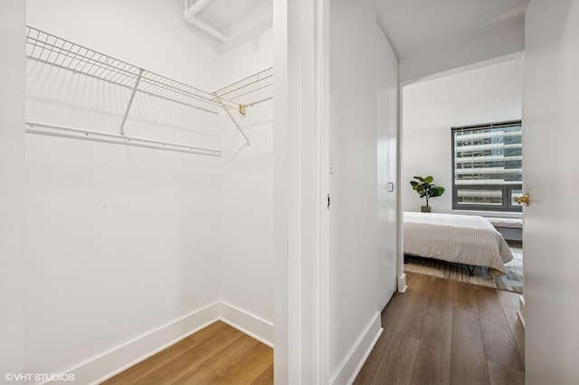 440 N Wabash Ave Unit 1908, Chicago, IL 60611 - spacious closet with wood finished floors
