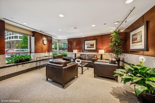 440 N Wabash Ave Unit 1908, Chicago, IL 60611 - community lobby with recessed lighting