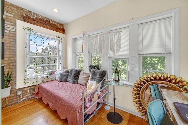 4825 N Karlov Ave, Chicago, IL 60630 - bedroom with wood finished floors and baseboards