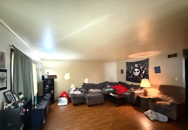 3437 Wallace Ave, Steger, IL 60475 - living area with wood finished floors