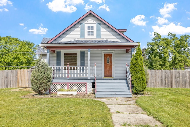 26050 S Locust Pl, Monee, IL 60449 - view of front of house with a porch and roof with shingles