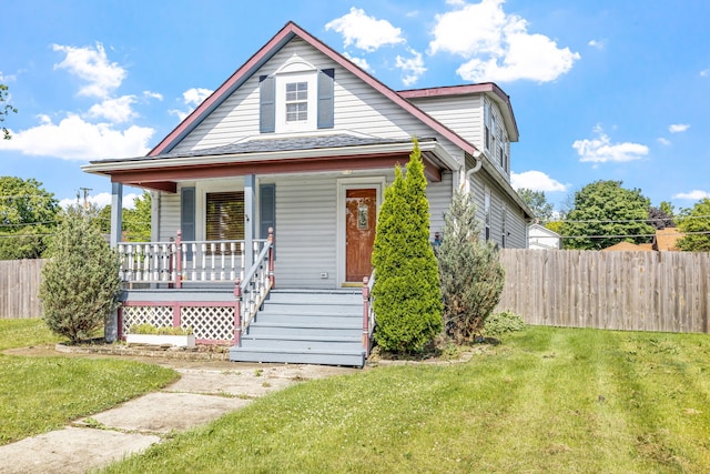 26050 S Locust Pl, Monee, IL 60449 - view of front of house with covered porch and roof with shingles