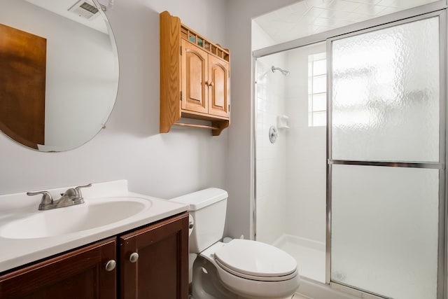 9S339 Cumnor Rd, Downers Grove, IL 60516 - bathroom with a stall shower and vanity