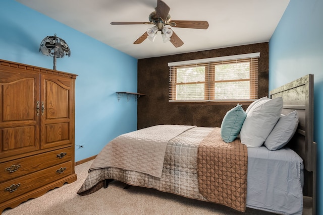 9S339 Cumnor Rd, Downers Grove, IL 60516 - bedroom featuring carpet floors and a ceiling fan