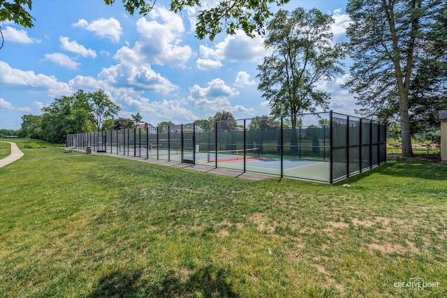 1703 Lakecliffe Dr Unit D, Wheaton, IL 60189 - view of tennis court