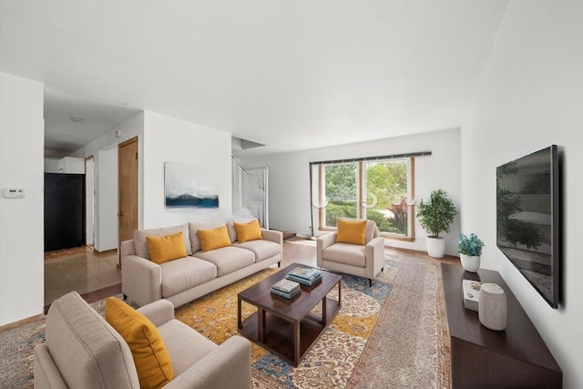17714 Dogwood Ln, Hazel Crest, IL 60429 - living room with wood finished floors
