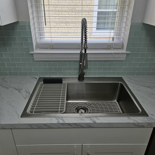 5823 W Addison St, Chicago, IL 60634 - kitchen view of tile walls and backsplash