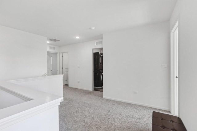 1917 Turtle Creek Ct, Aurora, IL 60503 - unfurnished room featuring light colored carpet, recessed lighting, and a smoke detector