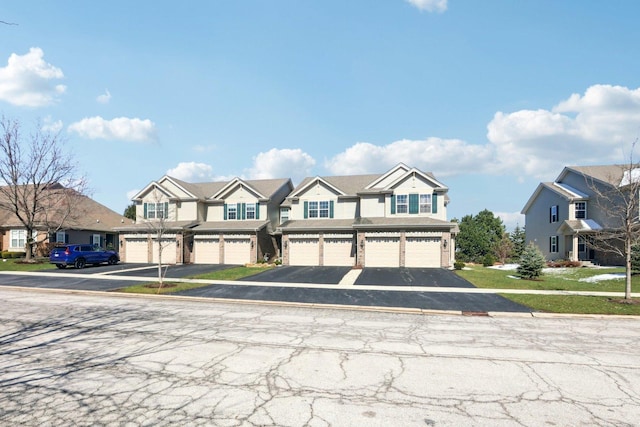 1917 Turtle Creek Ct, Aurora, IL 60503 - multi unit property featuring a residential view, driveway, and an attached garage