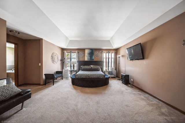 26200 W Chatham Dr, Plainfield, IL 60585 - bedroom with a tray ceiling and carpet floors