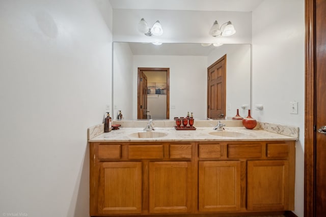 26200 W Chatham Dr, Plainfield, IL 60585 - full bathroom with double vanity