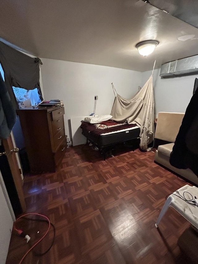 3247 W Berteau Ave, Chicago, IL 60618 - bedroom featuring a wall mounted air conditioner
