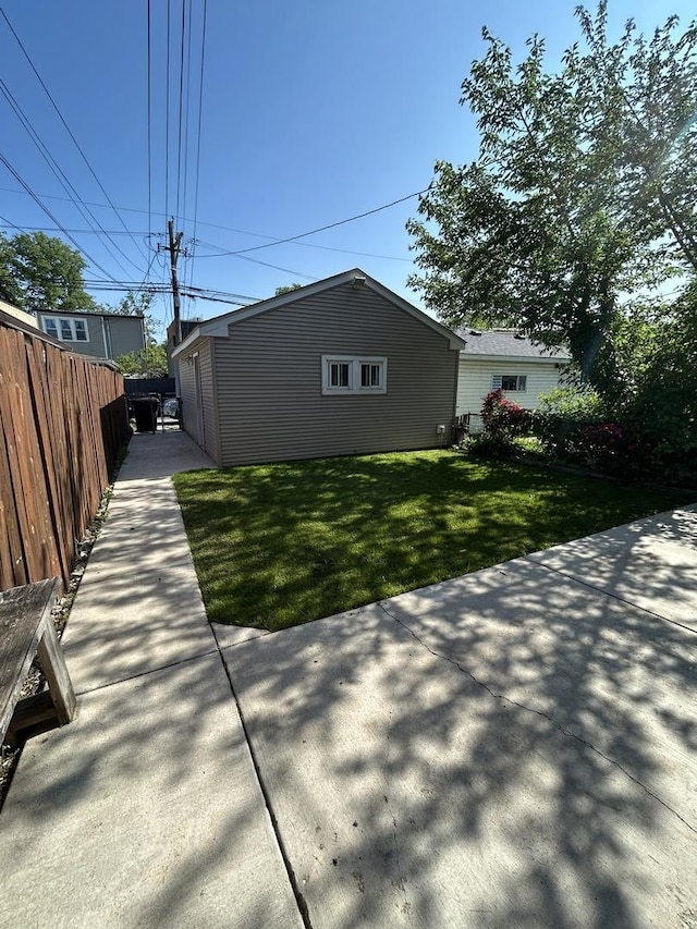 3247 W Berteau Ave, Chicago, IL 60618 - view of side of home with a patio