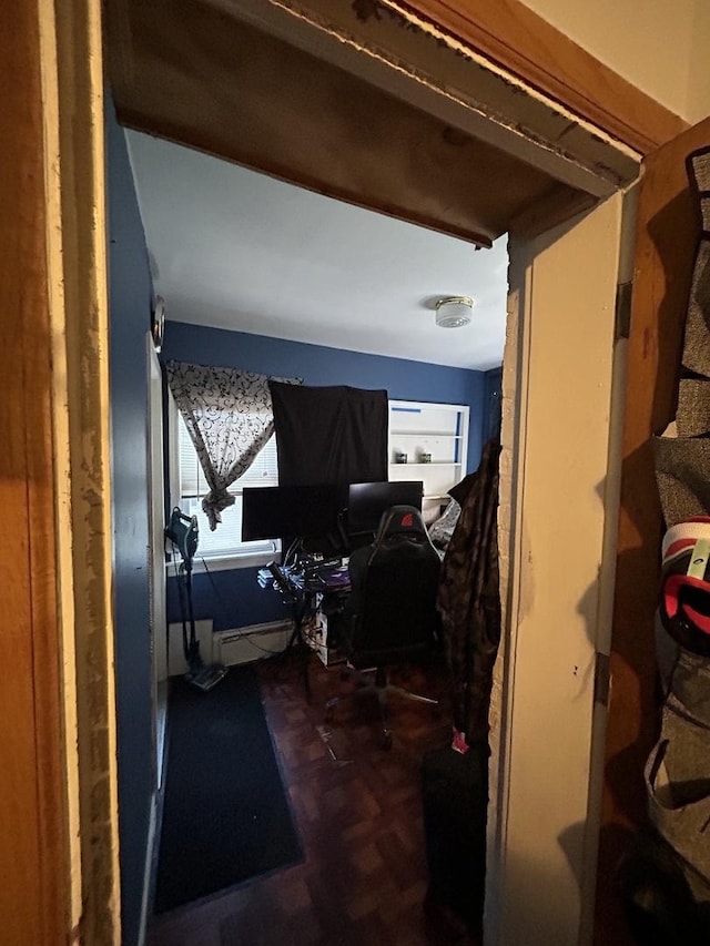 3247 W Berteau Ave, Chicago, IL 60618 - hall with an office area