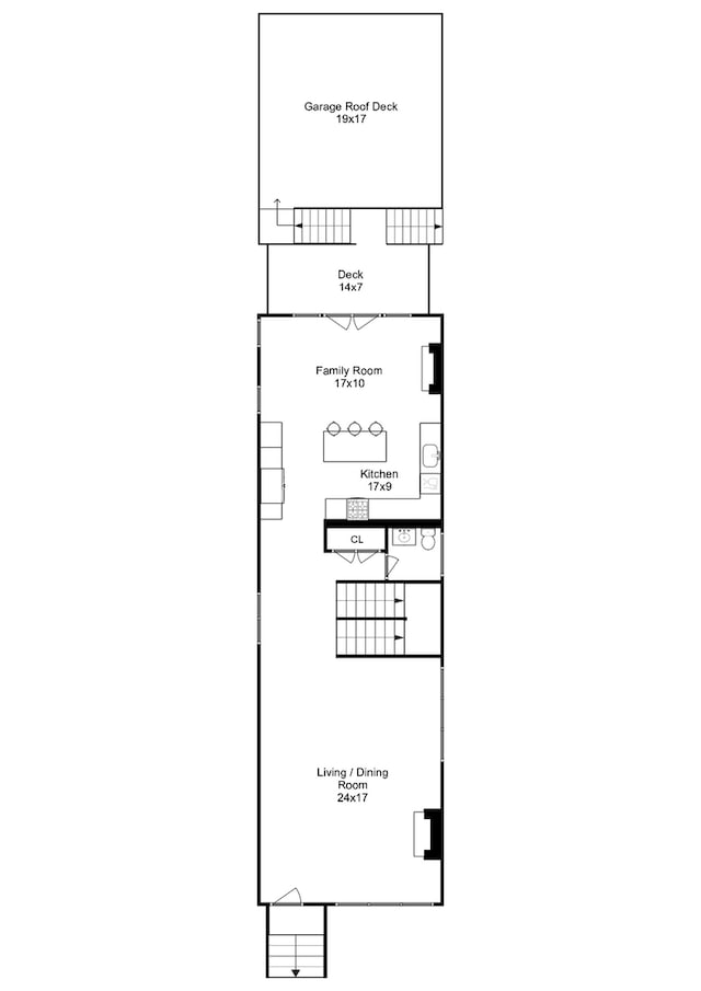 1807 W Ohio St, Chicago, IL 60622 - view of property floor plan