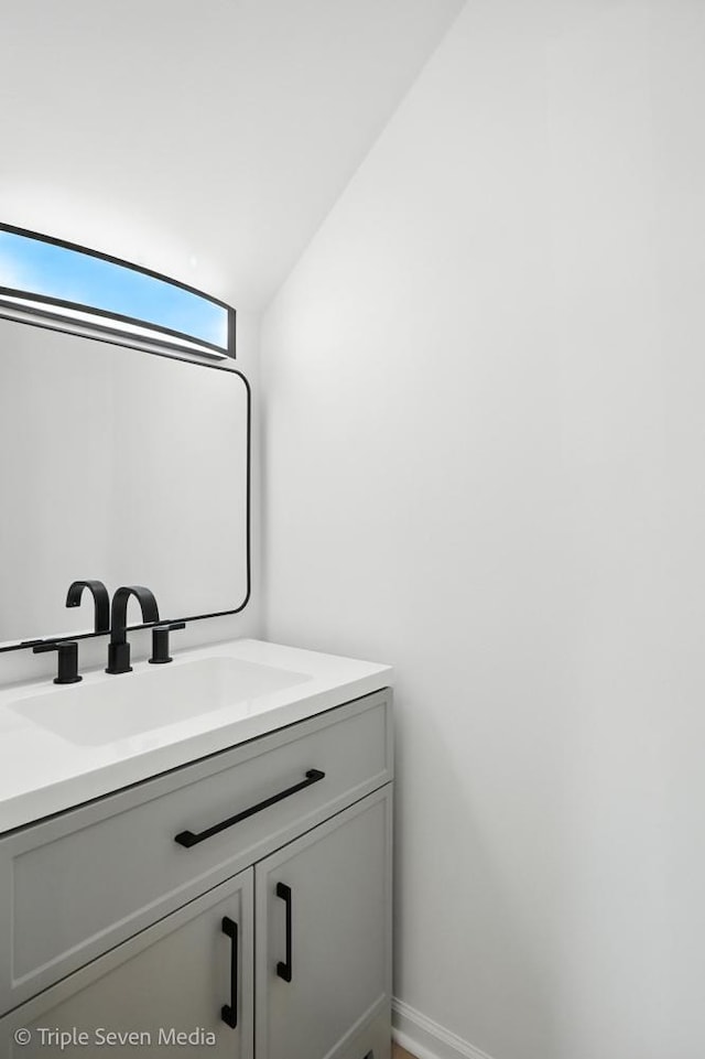 10 Cour Masson Unit 10, Palos Hills, IL 60465 - bathroom with vanity and baseboards