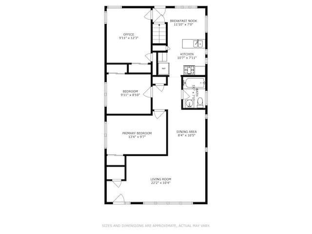 5705 N Oketo Ave, Chicago, IL 60631 - view of floor plan / room layout