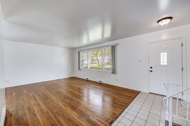 3317 Birchwood Dr, Hazel Crest, IL 60429 - foyer with wood finished floors