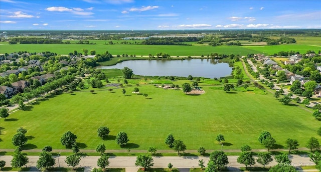 2519 Imgrund Rd, North Aurora, IL 60542 - aerial view of a large body of water