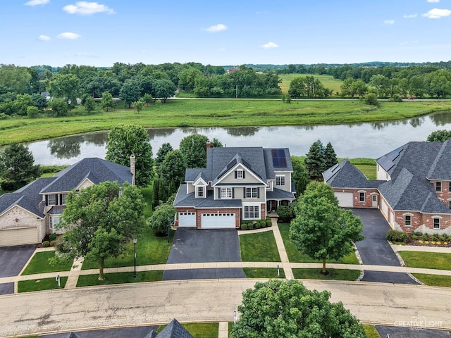 40W379 E Laura Ingalls Wilder Rd, Saint Charles, IL 60175 - aerial view of a nearby body of water and a tree filled landscape