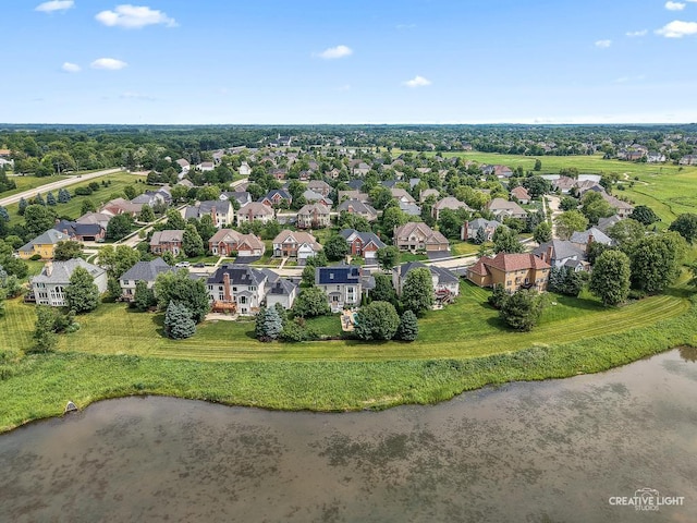 40W379 E Laura Ingalls Wilder Rd, Saint Charles, IL 60175 - aerial perspective of suburban area featuring a nearby body of water