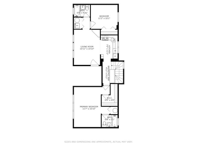 2709 W Belden Ave Unit 3, Chicago, IL 60647 - view of home floor plan