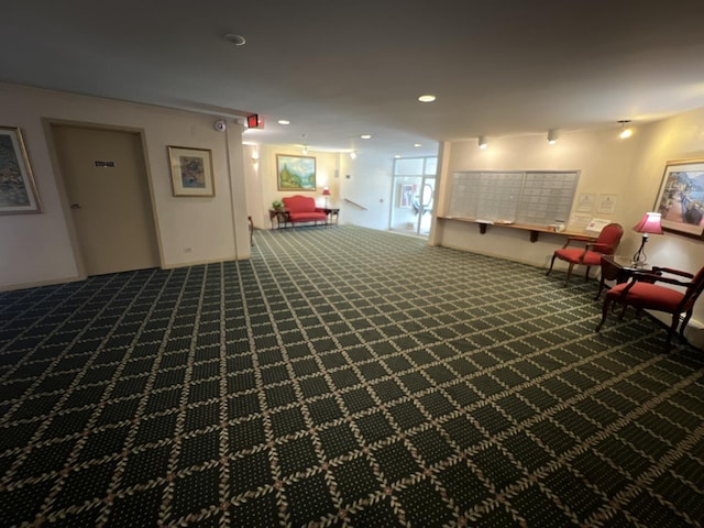 900 E Wilmette Rd Unit 411, Palatine, IL 60074 - building lobby featuring recessed lighting
