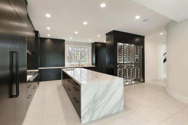 1630 Ridge Rd, Highland Park, IL 60035 - view of property's community with a sink and recessed lighting