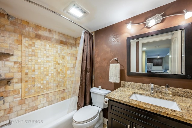 100 Deborah Ln Unit B23, Wheeling, IL 60090 - full bathroom featuring shower / bath combo with shower curtain and vanity