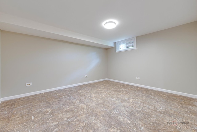 4021 W Estes Ave, Lincolnwood, IL 60712 - basement with baseboards