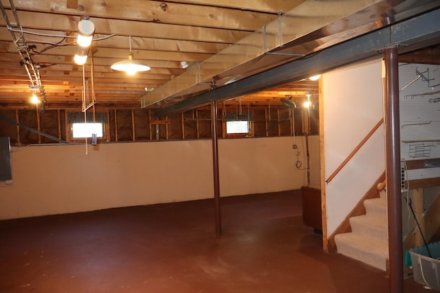 19443 Trenton Way, Mokena, IL 60448 - unfinished basement with stairway