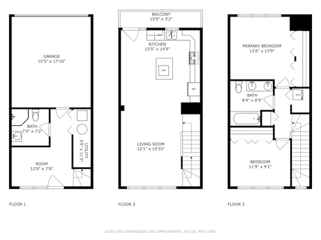 1240 W Monroe St Unit 7, Chicago, IL 60607 - view of property floor plan